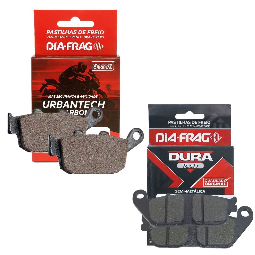 Kit Pastilhas de Freio Cb 500f / Cb 500r / Cbr 500 2013-2021 Diafrag em Oferta na Shopee