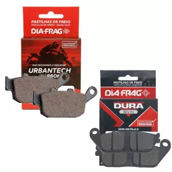 Kit Pastilhas de Freio Cb 500f / Cb 500r / Cbr 500 2013-2021 Diafrag