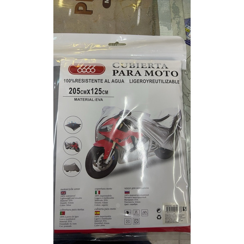Capa Para Cobrir Moto Impermeável Proteção Sol Chuva Poeira Protetora Motocicleta em Oferta na Shopee
