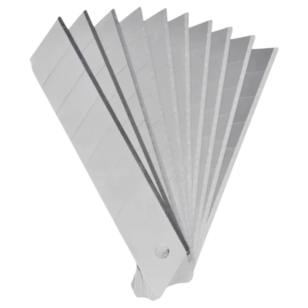 Jogo De Lâminas Para Estiletes 25mm Com 10 Peças Fertak em Oferta na Shopee