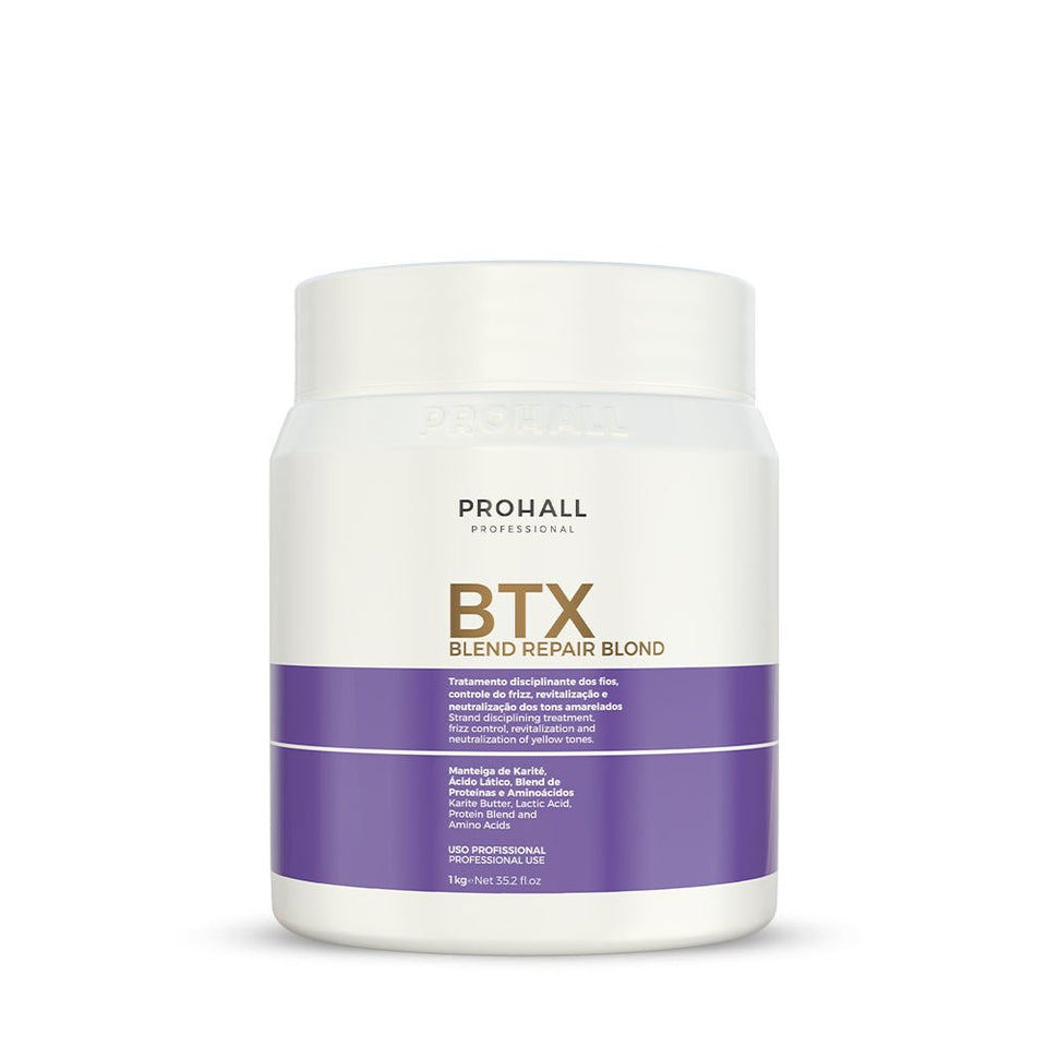 Btx Capilar Selagem Orgânica Blend Repair Blond 1kg em Oferta na Shopee