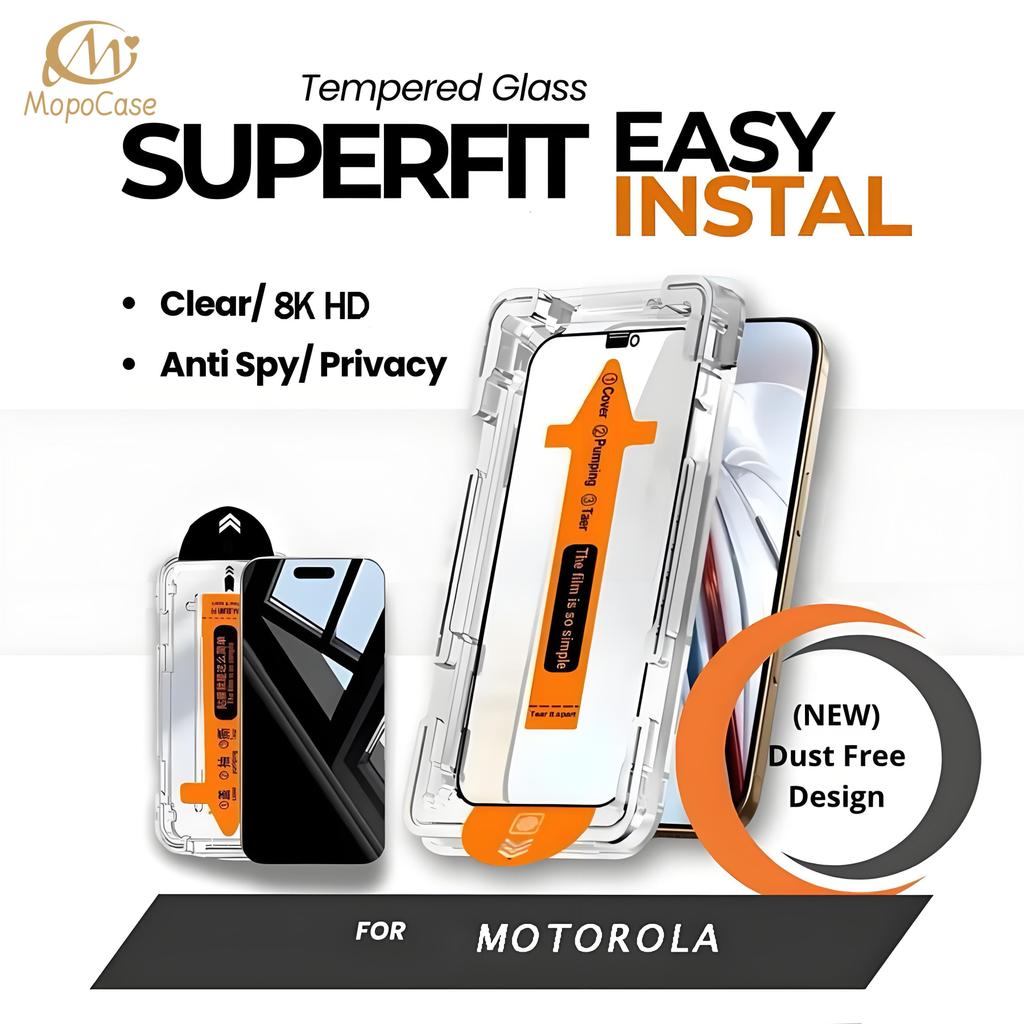 Filme De Vidro Temperado Anti-Espião 8K HD Para MOTO E13 G10 G13 G14 G20 G22 G24 G34 G53 G62 G71 G73 Auto Dust Free Inst em Oferta na Shopee