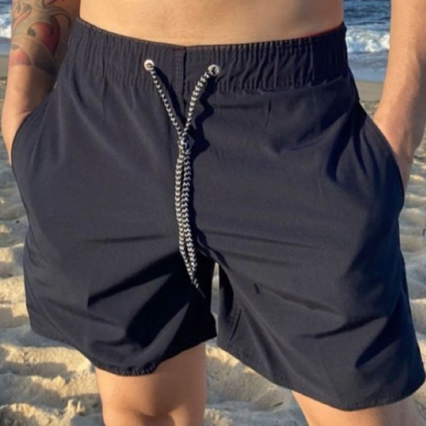 Short Academia Masculino Leve E Flexível Elástano