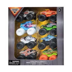 8 Carrinhos Monster Jam Escala 1:72 - Monster Jam