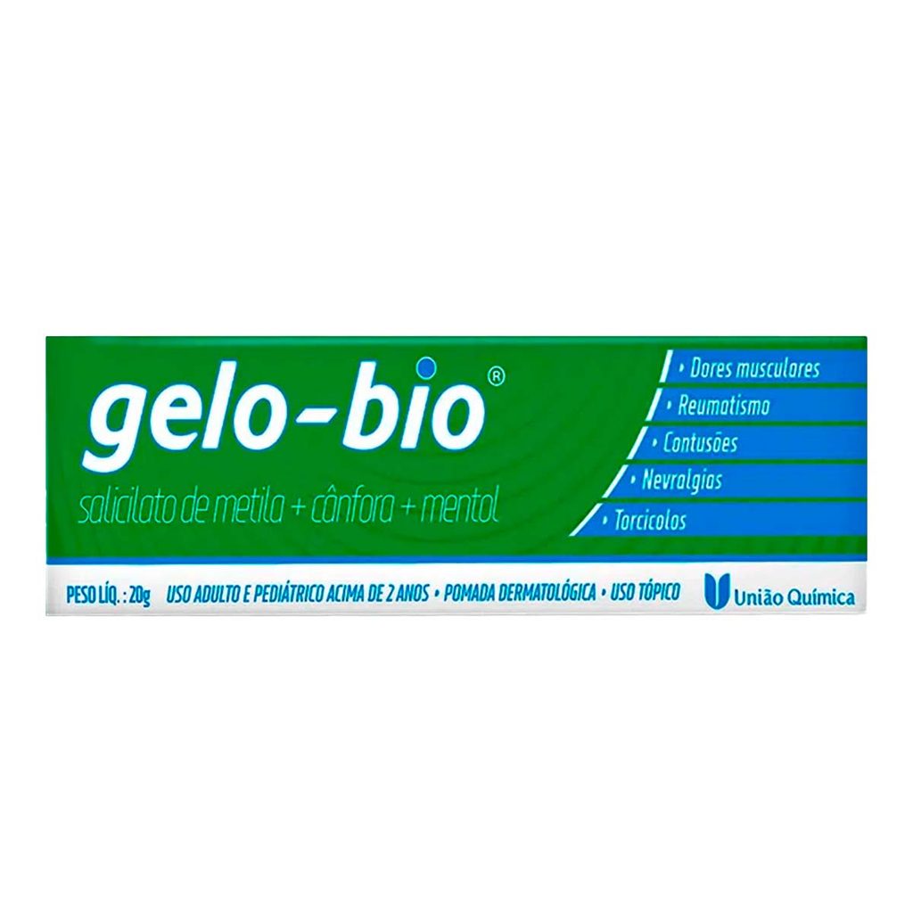 Gelo-bio Pomada 20g em Oferta na Shopee