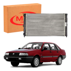 Radiador Agua Volkswagen Santana 1.8 2.0 Sem Ar 1991 A 1996