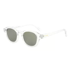 Óculos de Sol Masculino Chilli Beans Redondo Transparente