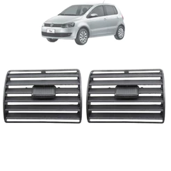 Kit 2 Difusor Saída De Ar SpaceFox 2007 2008 2009 2010 Preto