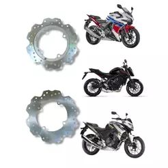 Disco De Freio TraseiroCb 500x 2013 a 2024 Cbr 500r 2014 a 2024 Cb 650f 15 a 19 Cb500f 2014 a 2024