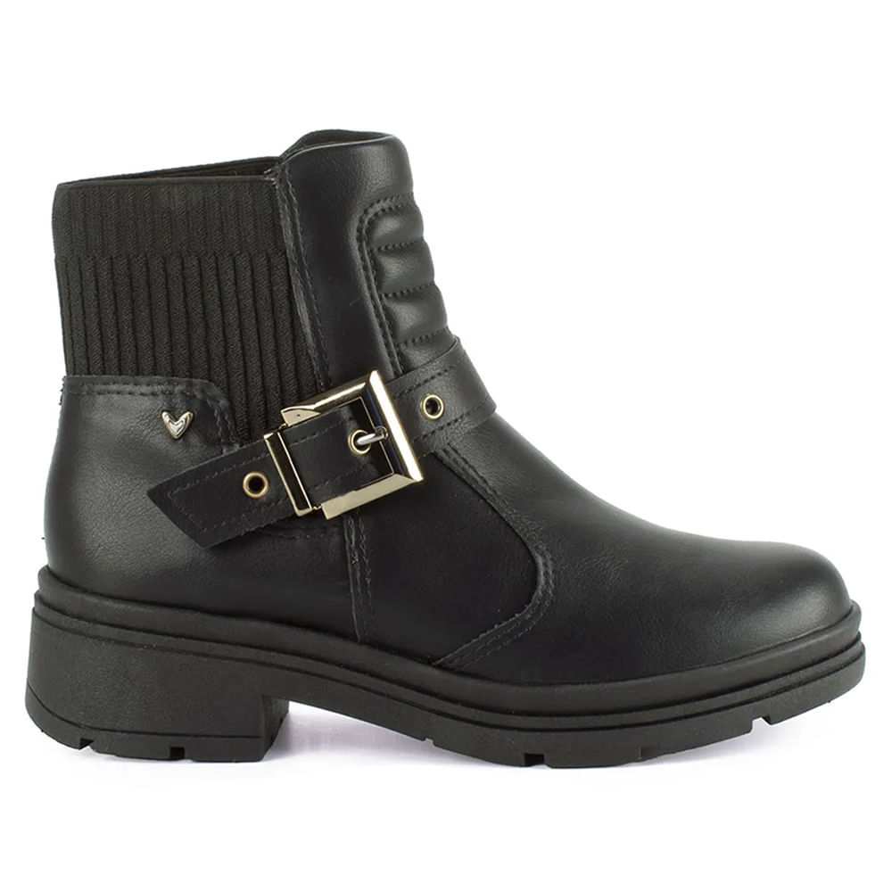 Bota Mississipi de Cano Curto com Fivela Preto em Oferta na Shopee