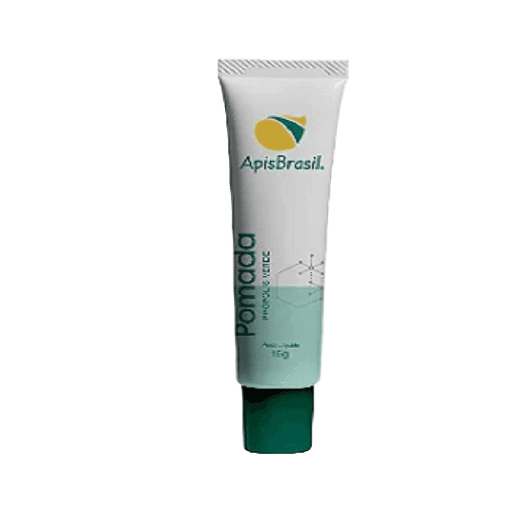 Pomada de Própolis Apis Brasil Original 15g Regeneradora Hidratante Pele Venc. 07/26