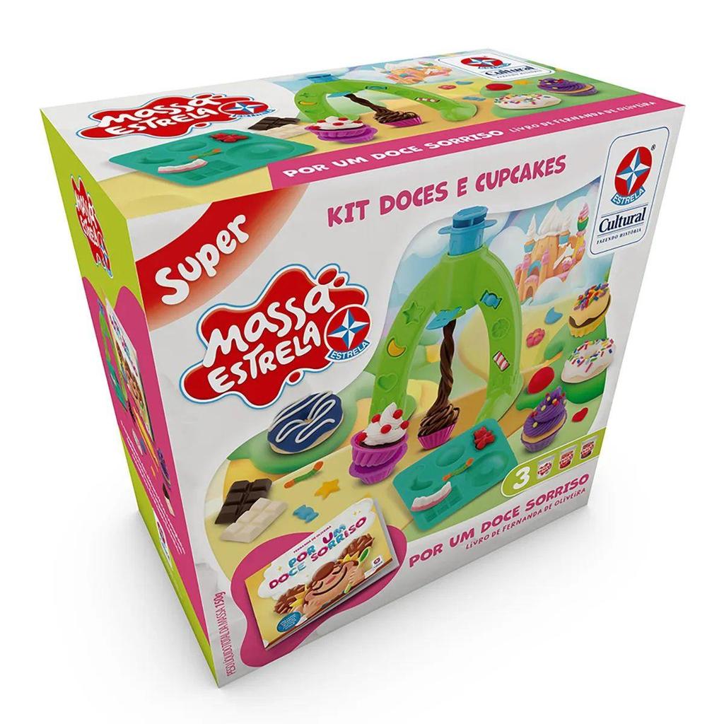 Livro Por um Doce Sorriso com Massa - Brinquedos Estrela