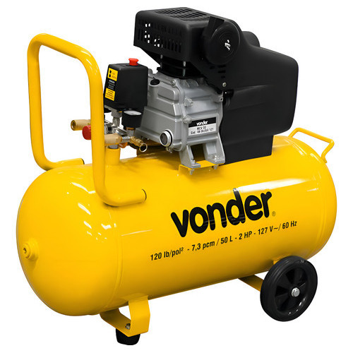 Motocompressor de ar 8,0 pcm 50 litros MCV50 VONDER em Oferta na Shopee