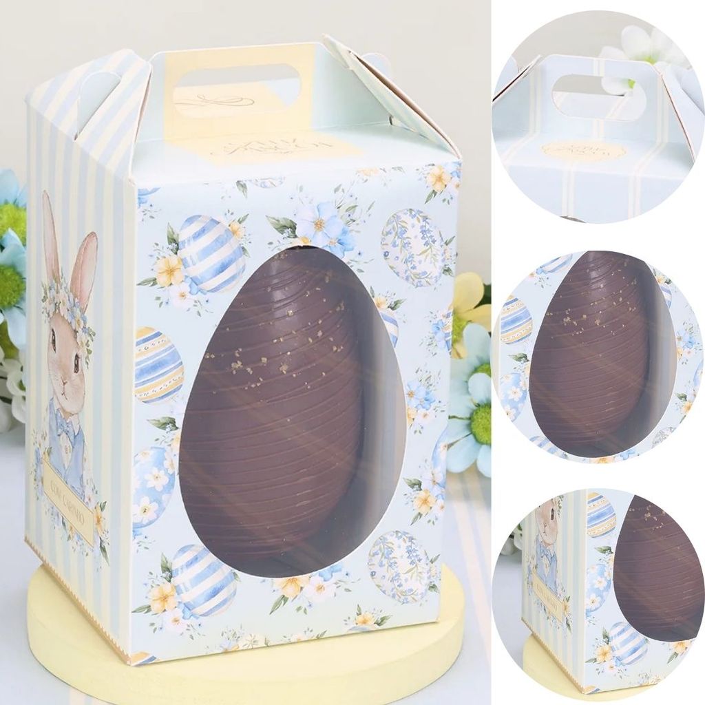 10 CAIXA PARA OVO EM PÉ 6 FATIAS 250G  AMANHECER 5709 ( PASCOA JANGO 2026 ) em Oferta na Shopee