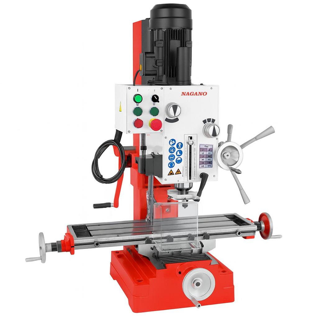 Furadeira Fresadora Engrenada 45mm - 1.5kw - 220v - 380v - 60hz - Trifásico