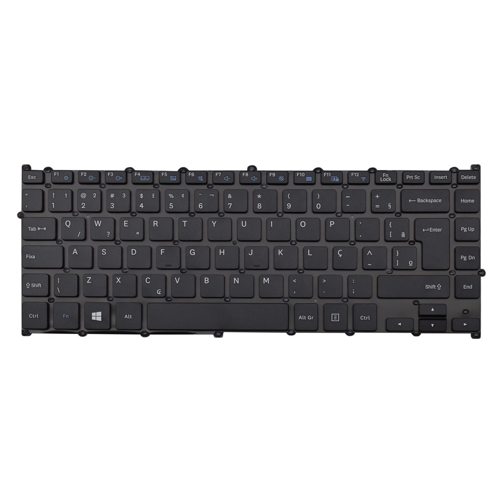 Teclado para Notebook Samsung NP300E4L-KW1BR | Preto ABNT2 em Oferta na Shopee