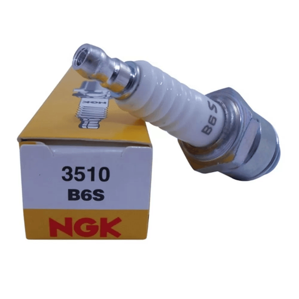 Jogo de Vela De Ignicao C10 C14 C15 Jeep Aero Rural Willys Mav 6cc - NGK B6S