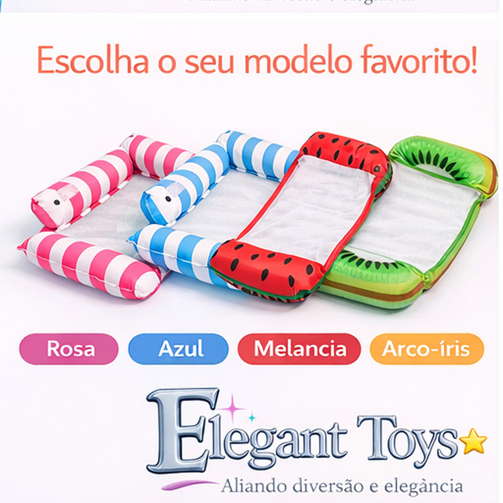 Boia Rede Flutuante Piscina Praia Cama Inflável Colchão Espreguiçadeira Adulto Infantil Relax em Oferta na Shopee