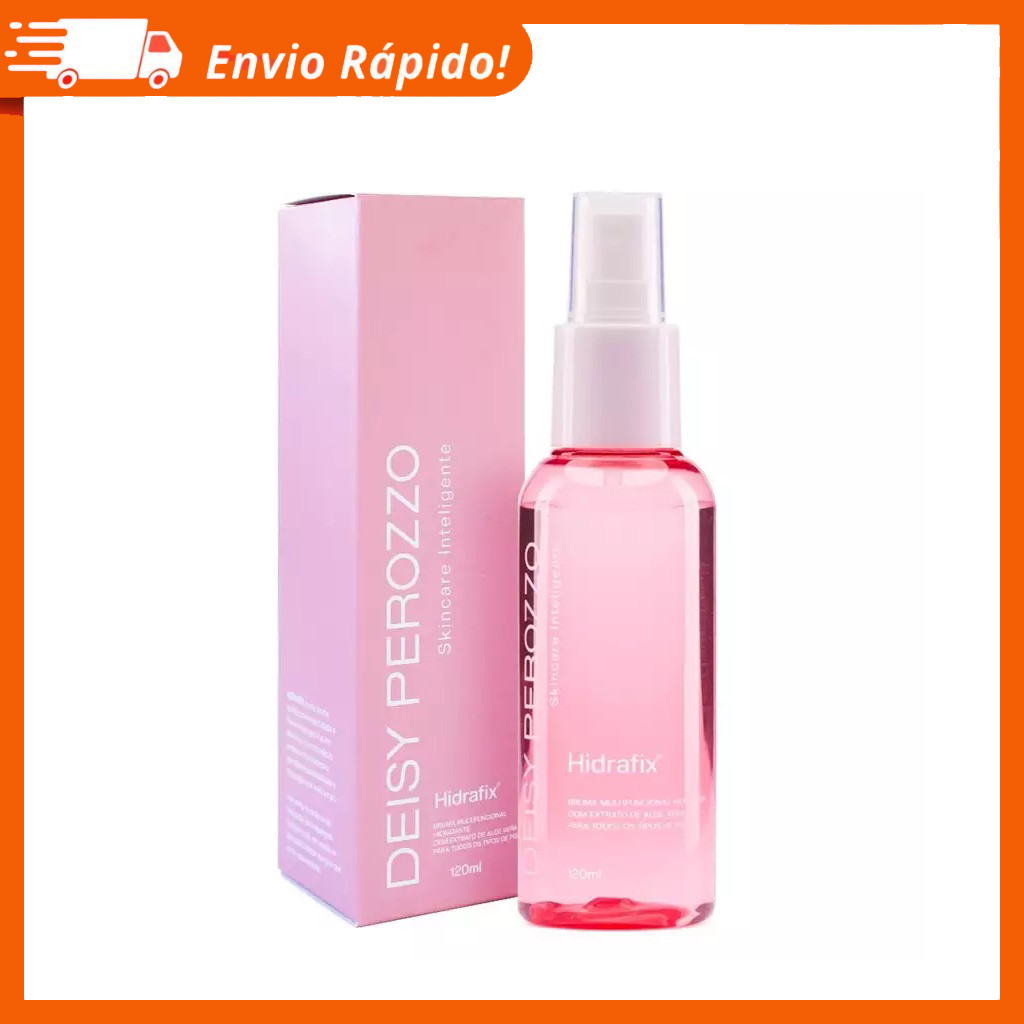 Hidrafix Deisy Perozzo 120ml Hidrata Fixa Revigora Bruma Fix em Oferta na Shopee