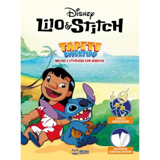Livro Tapete Divertido Disney | Lilo Stitch em Oferta na Shopee