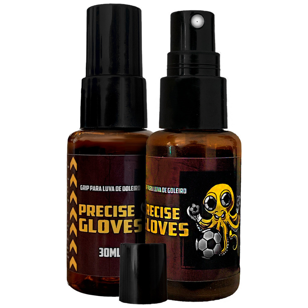 Kit 2 Cola Spray Grip Luvas De Goleiro De Futebol 30 ML Cola Luvas Infantil E Adulto Precise Gloves