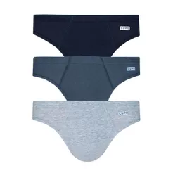 Kit 03 Cuecas Slip 100% Algodão Lupo