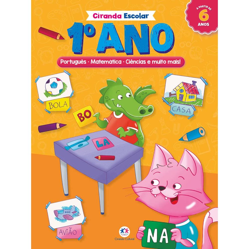 Ciranda Escolar | 1º ano | Português, Matemárica, Ciências e Muito Mais! em Oferta na Shopee