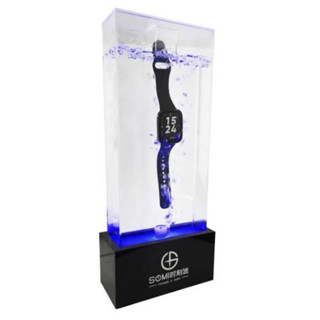 Expositor De Relógio À Prova D'água Aquário Efeito Bolhas Para Vitrine Luxo em Oferta na Shopee