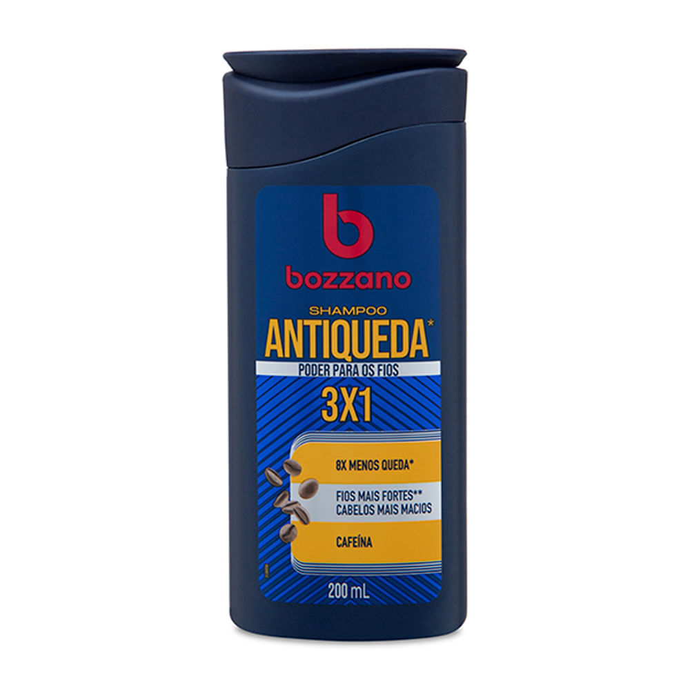 Shampoo Bozzano Antiqueda 200ml em Oferta na Shopee