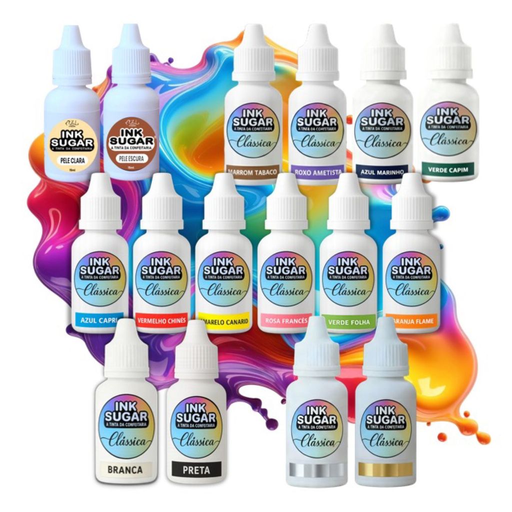Tinta Alimentícia Ink Sugar 15ml Escolha 2 Un em Oferta na Shopee