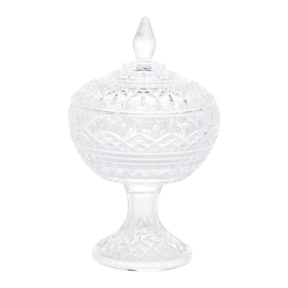 Potiche Decorativo Wolff Lys de Cristal 14cm x 22cm em Oferta na Shopee