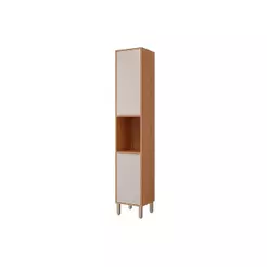 Paneleiro de Cozinha Modulado Esplêndida c/ 2 Portas 37cm Freijo/Off White - MGM