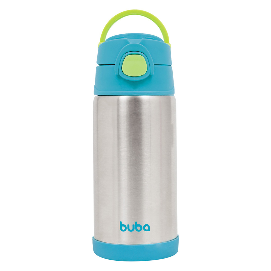 Garrafa Térmica Buba Parede Dupla Azul 400ml
