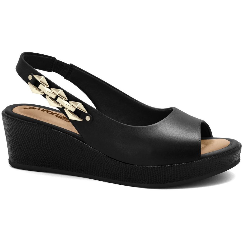 Sandália Feminina Anabela Leve Macia Comfortflex 2653303 em Oferta na Shopee