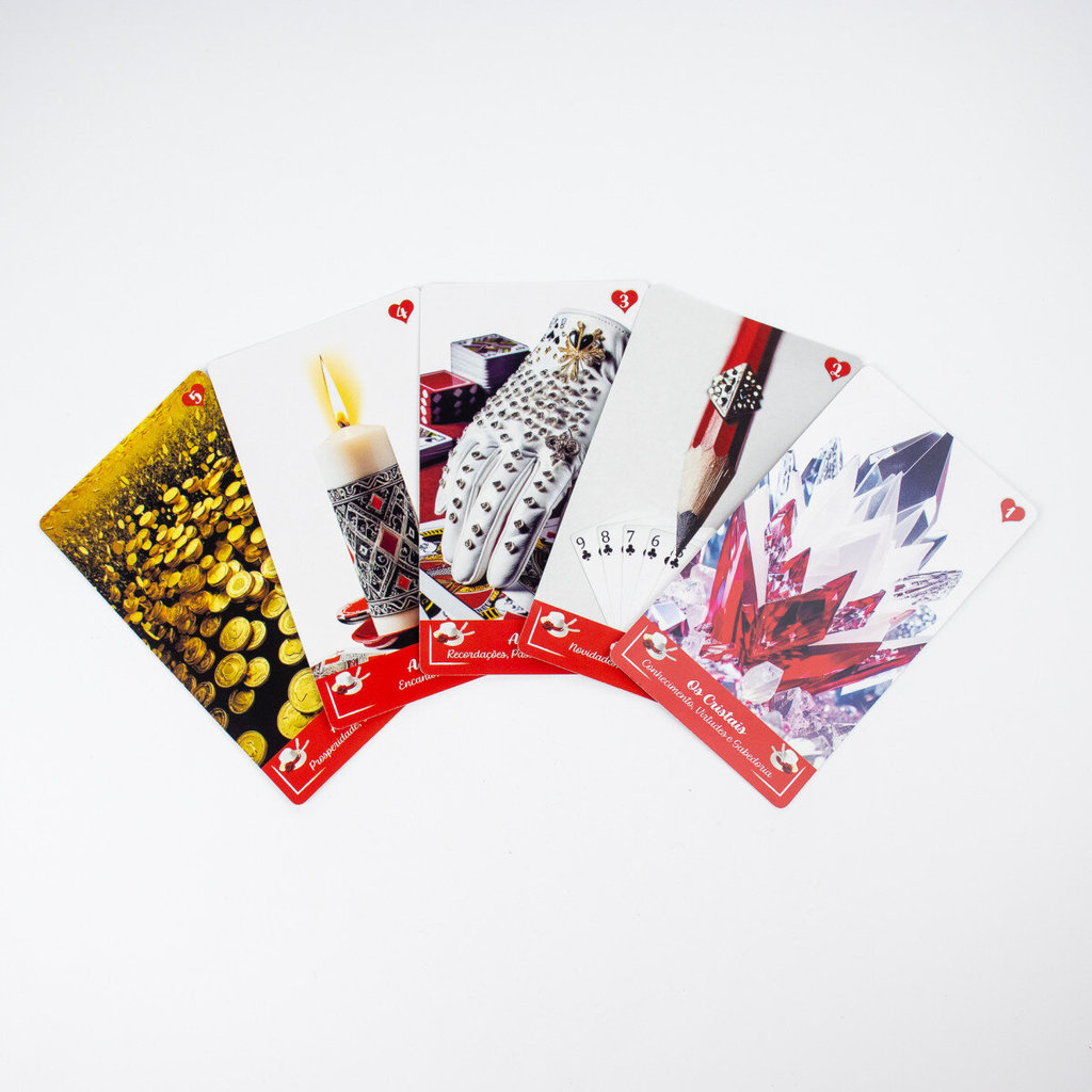 Kit Tarô Zé Pelintra e Maria Navalha 36 Cartas com Manual