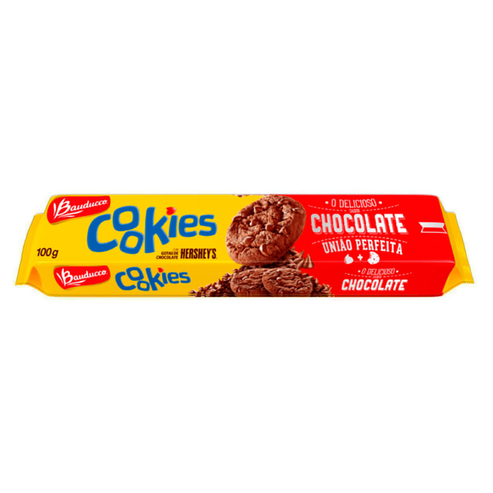 Cookies Bauducco Chocolate 100g em Oferta na Shopee
