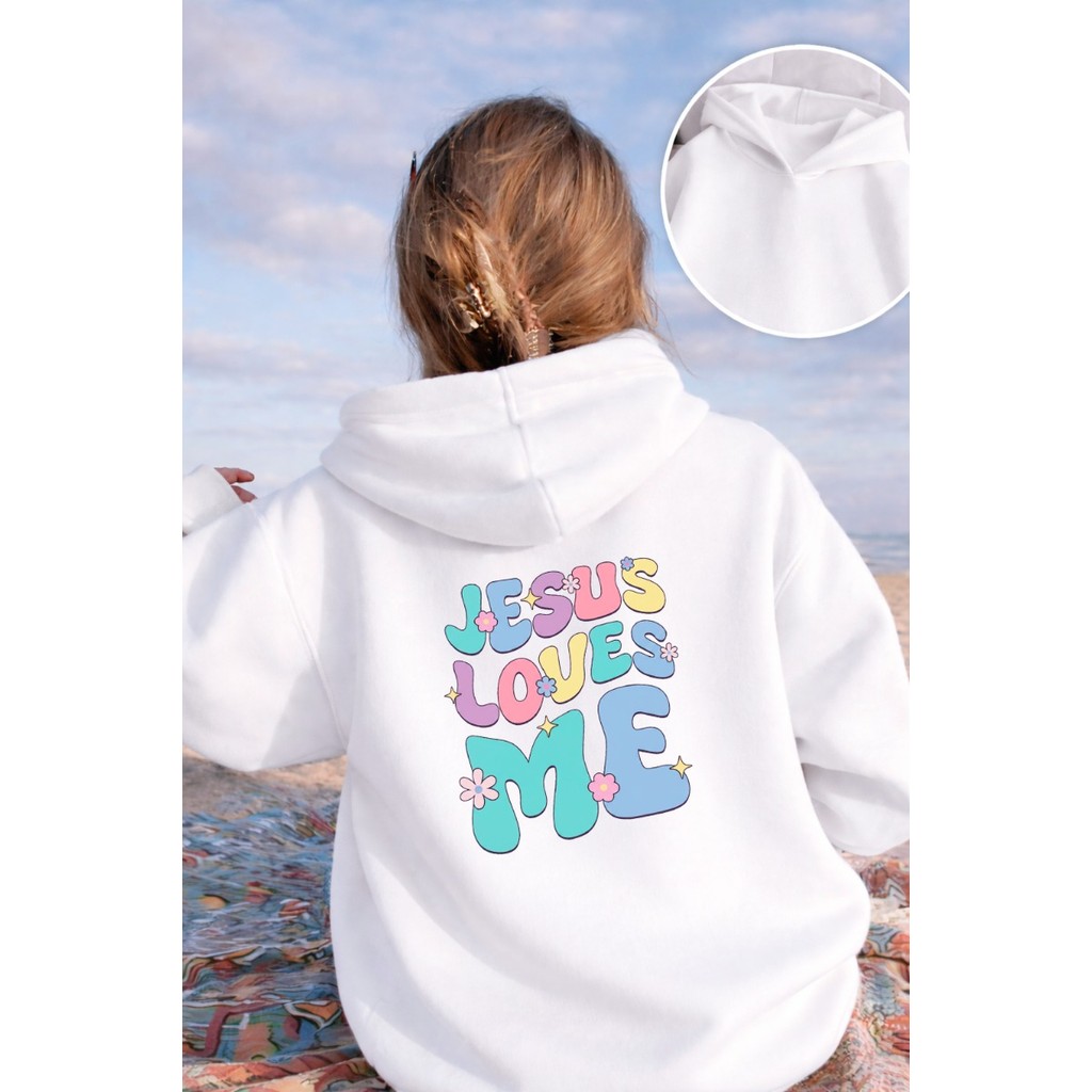 Moletom Infantil Jesus  Love 100% Algodão