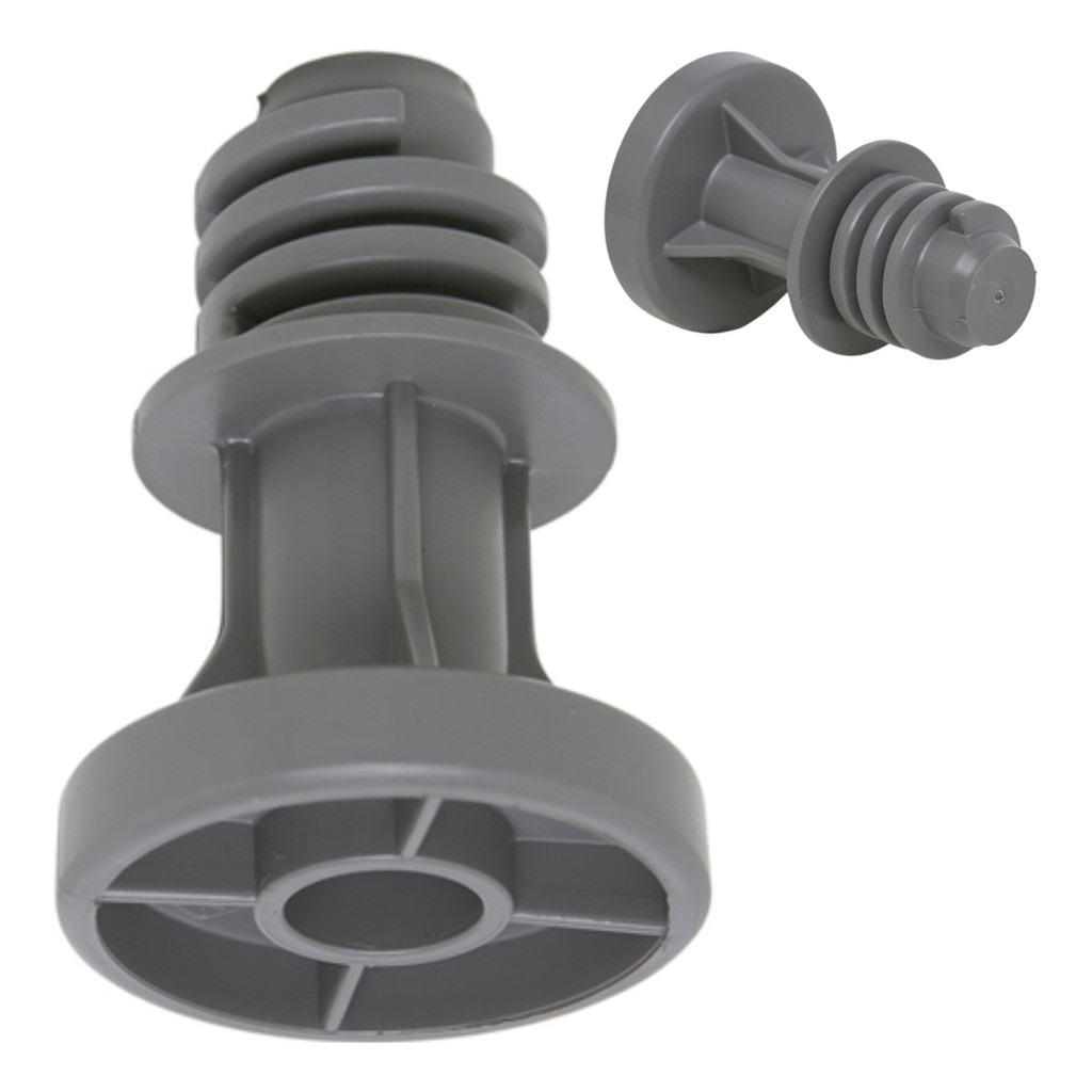 Kit 2 Pés Traseiro Para Fogão Brastemp/consul W10510035