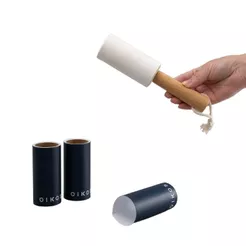 Kit Rolo Adesivo com Cabo de Bambu - Oikos