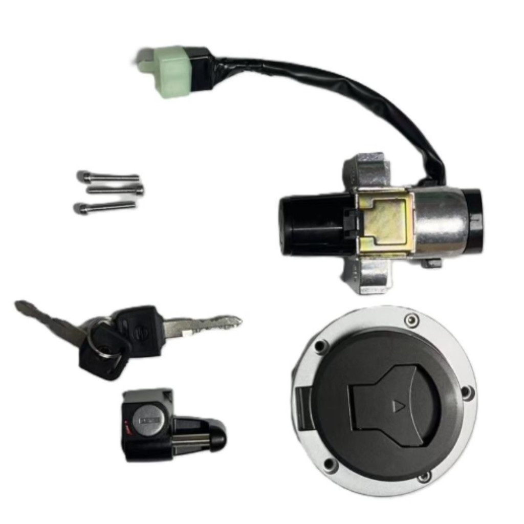 Chave Ignição Kit com Trava Capacete e Tampa Tanque Titan 160 Flex/EX 18-22