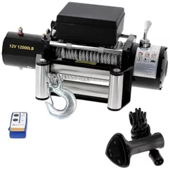 Guincho Elétrico 12V 12000LB com Controle Remoto sem Fio IWME004 IMPORTWAY