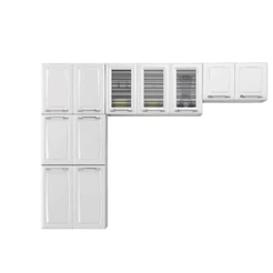 Cozinha Compacta Itatiaia Diamante com 11 Portas e 9 Prateleiras