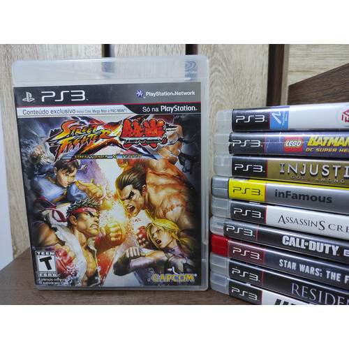 Jogo Street Fighter X Tekken Original Ps3 - Midia Física