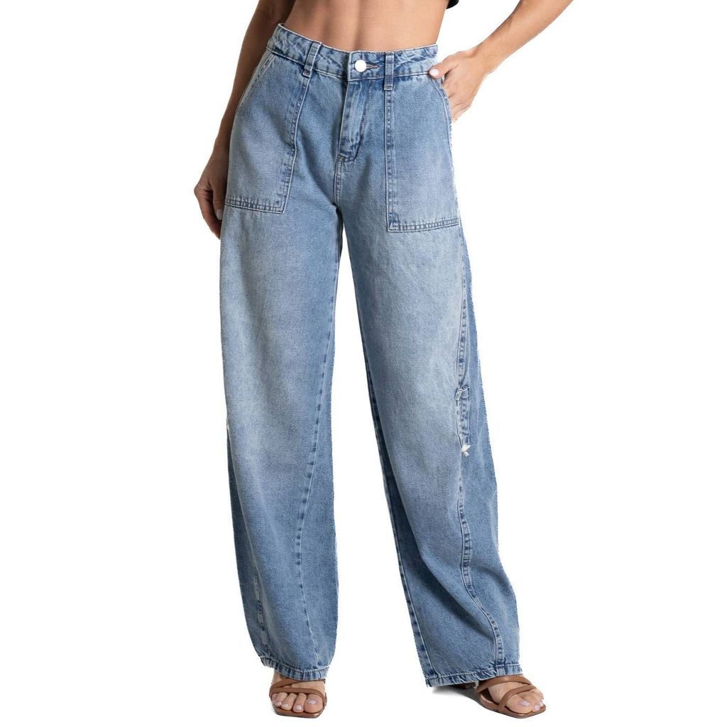Calça Jeans Sawary Barrel - 281857