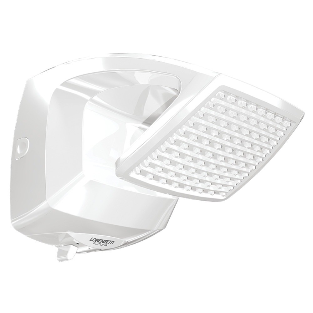 Chuveiro elétrico 7500 watts 220V 4 temperaturas - Futura - Lorenzetti (220V 7500W)