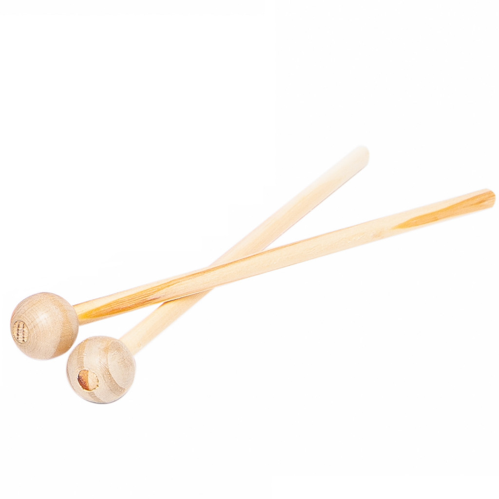 Baqueta Xilofone De Madeira Infantil Lira 2 Peças