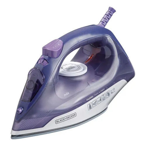 Ferro de Passar Black+Decker FX2550-B Roxo 127v - REEMBALADO