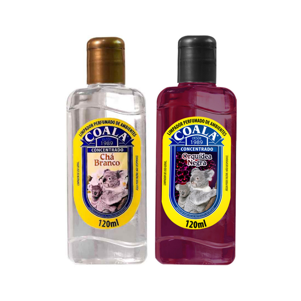 Kit de Limpador Perfumado Chá Branco e Orquídea Negra 120ml