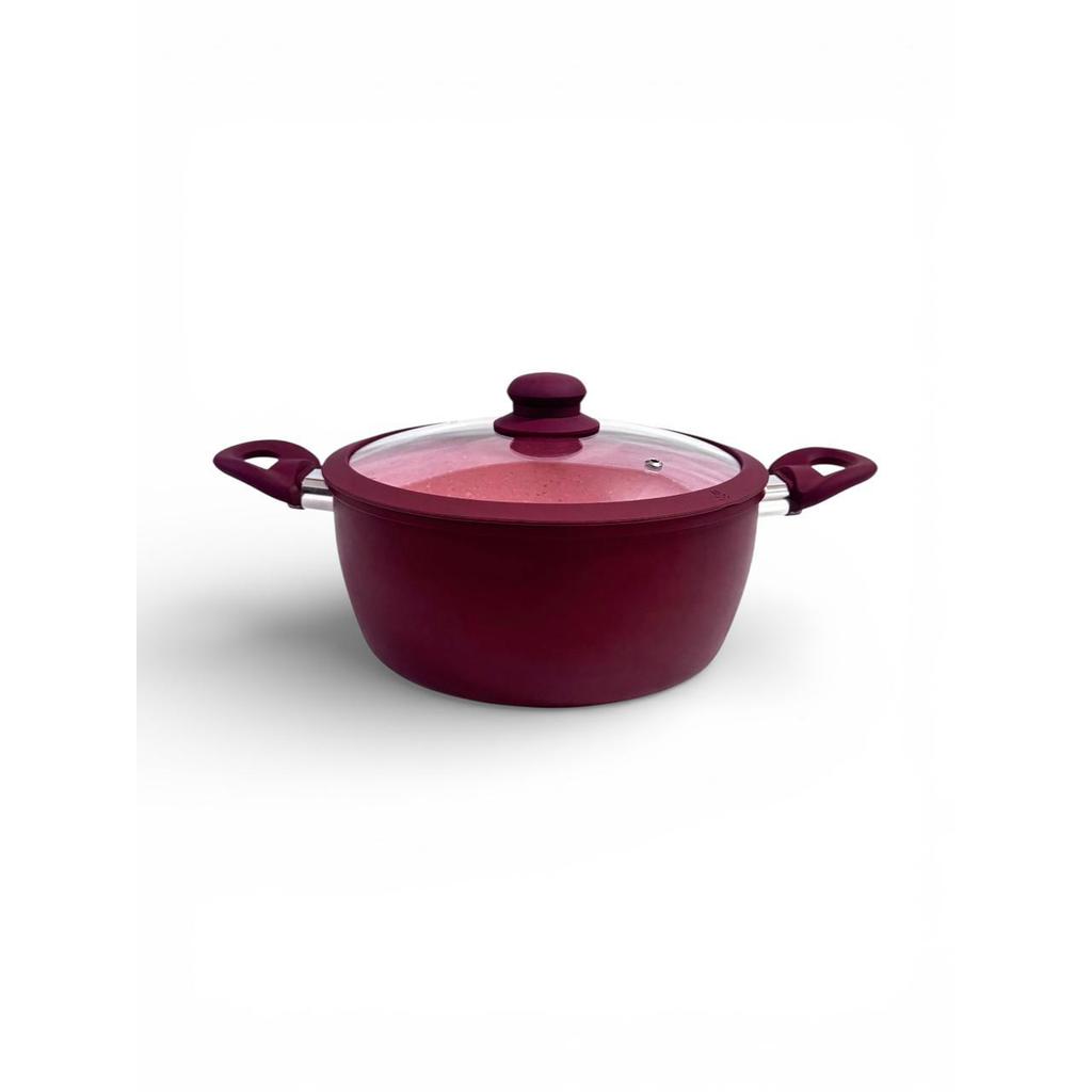 Caçarola 24cm Antiaderente Cerâmica Indução 4.5MM Bordo