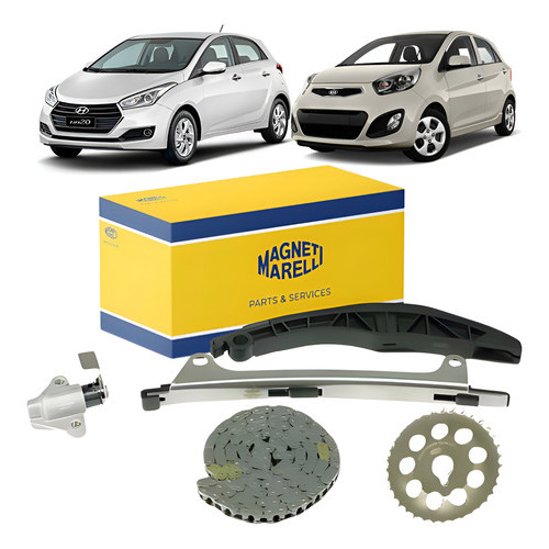 Kit Corrente Comando Hb20 1.0 12v Picanto 1.0 3 Cilindros